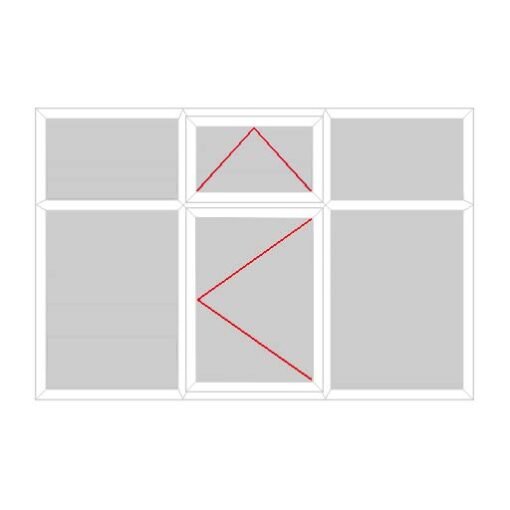 Alu Casement Windows Style 46