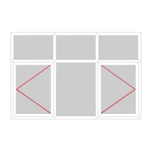 Alu Casement Windows Style 48