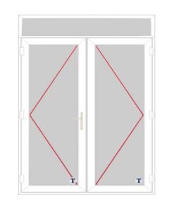 Alu French Doors Style 354