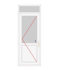 PVCu Doors uPVC Door Style 307p