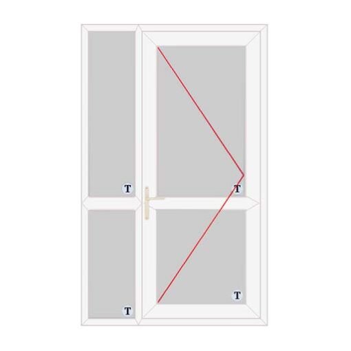 PVCu Doors uPVC Door Style 314