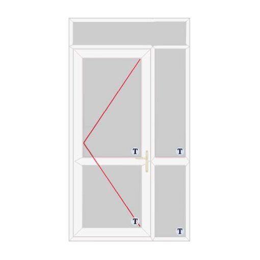 PVCu Doors uPVC Door Style 319