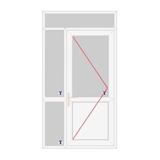 PVCu Doors uPVC Door Style 320P