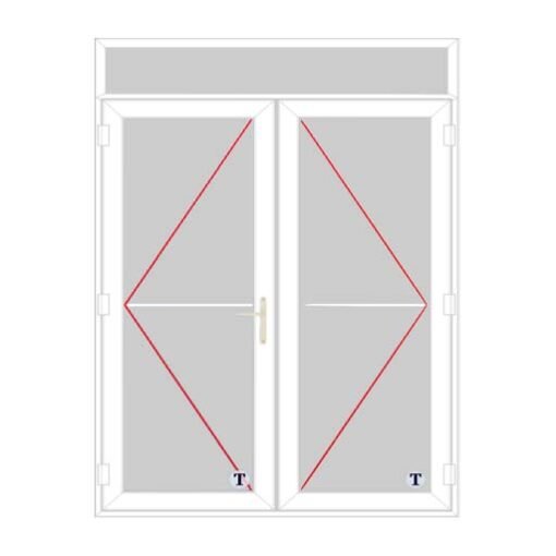 PVCu French Doors Style 356